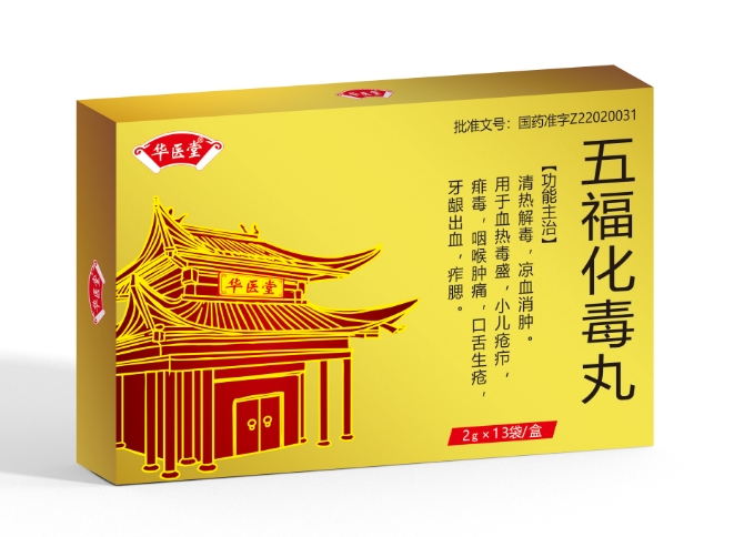 五福化毒丸<p>醫(yī)保編碼：ZB01BAW0252040503460</p>