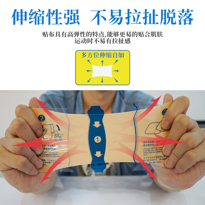 東進藥業(yè) 艾草透骨貼日本久光 四面彈力布全身通用巴布貼彈力布頸椎膝蓋腱鞘腰椎透 外用關(guān)節(jié)膏貼貼牌生產(chǎn)